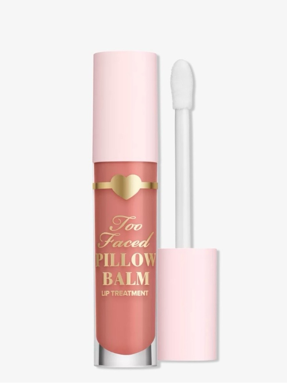 Too Faced Pillow Balm Lip Treatment — Pinky Nude- Shade Pink Pineapple Kiss